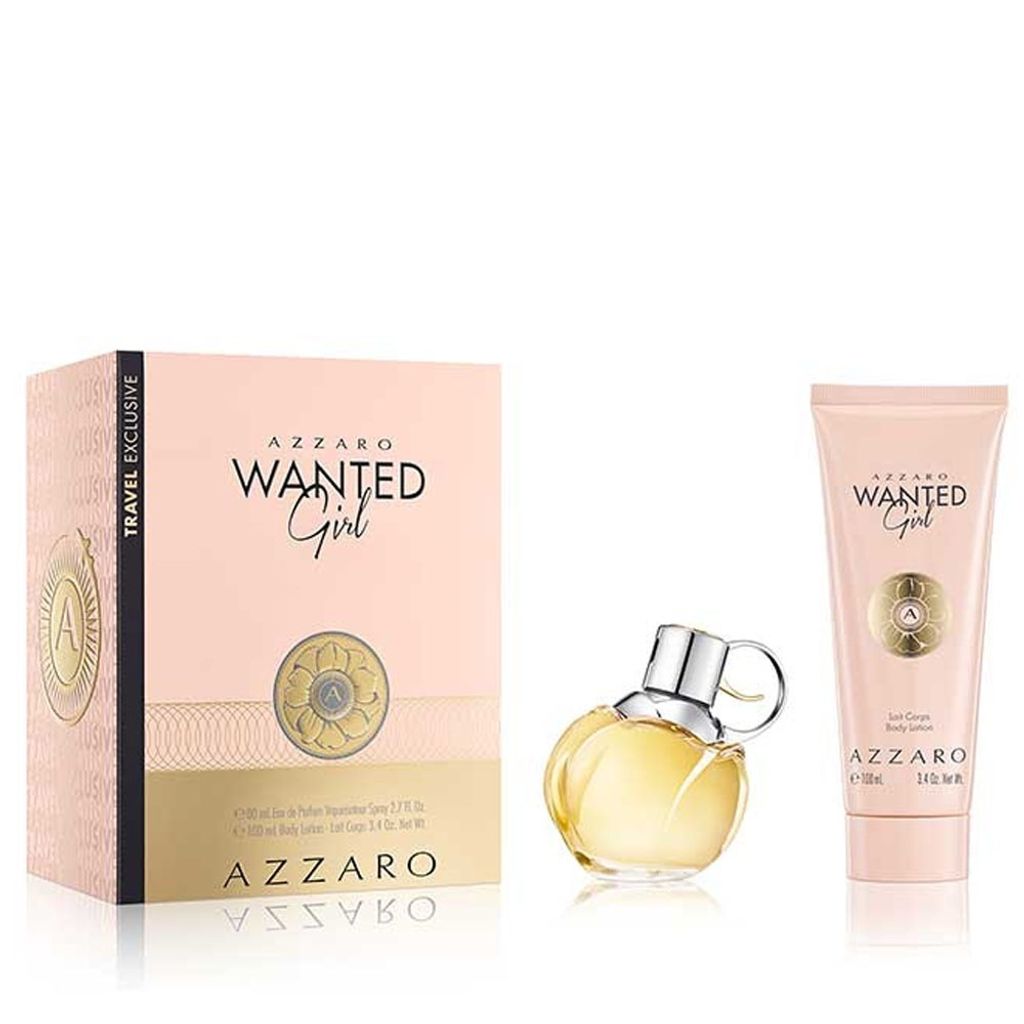 Azzaro Wanted Girl Edp 80ml+100ml BL Travel Set