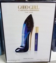 CH Good Girl Edp 80ml+10ml Spy Travel Set