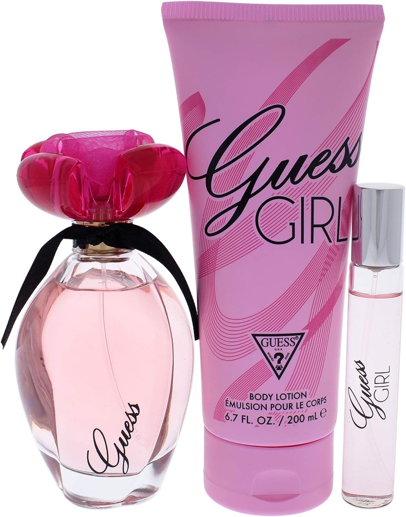 Guess Girl Edt 100ml+15ml+200ml BL Set