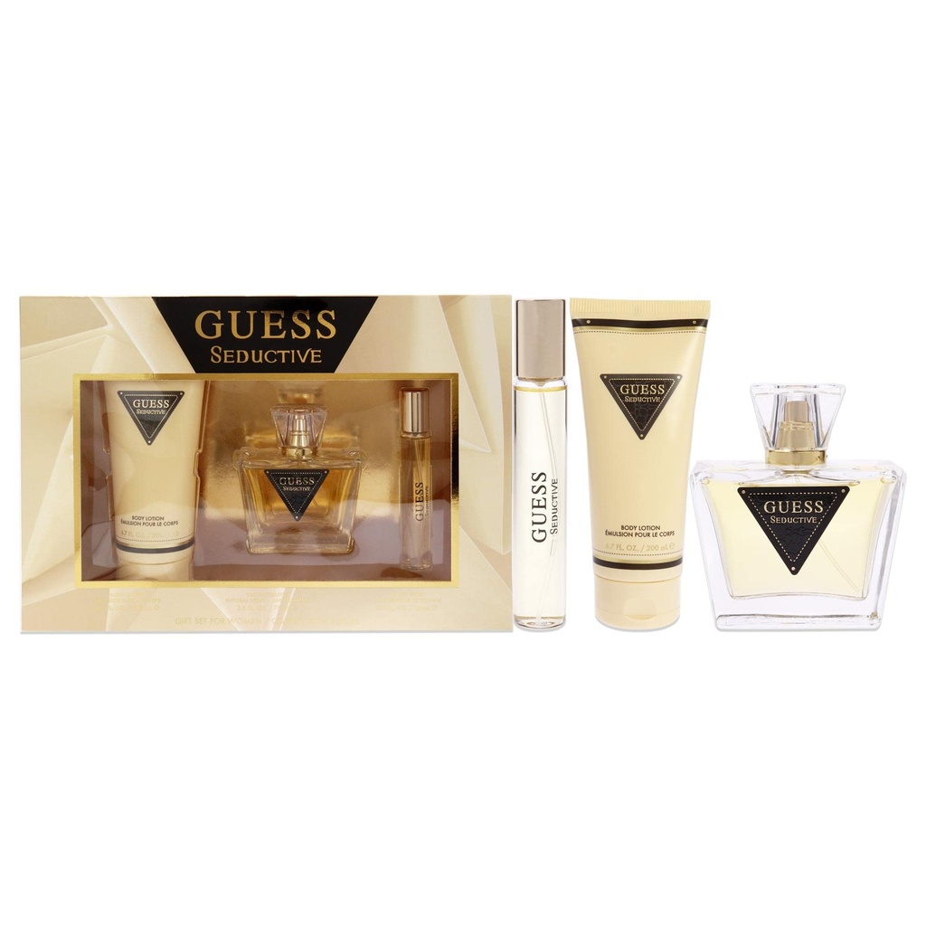 Guess Seductive W Edt 75ml+15ml+100ml BL Pouch Set