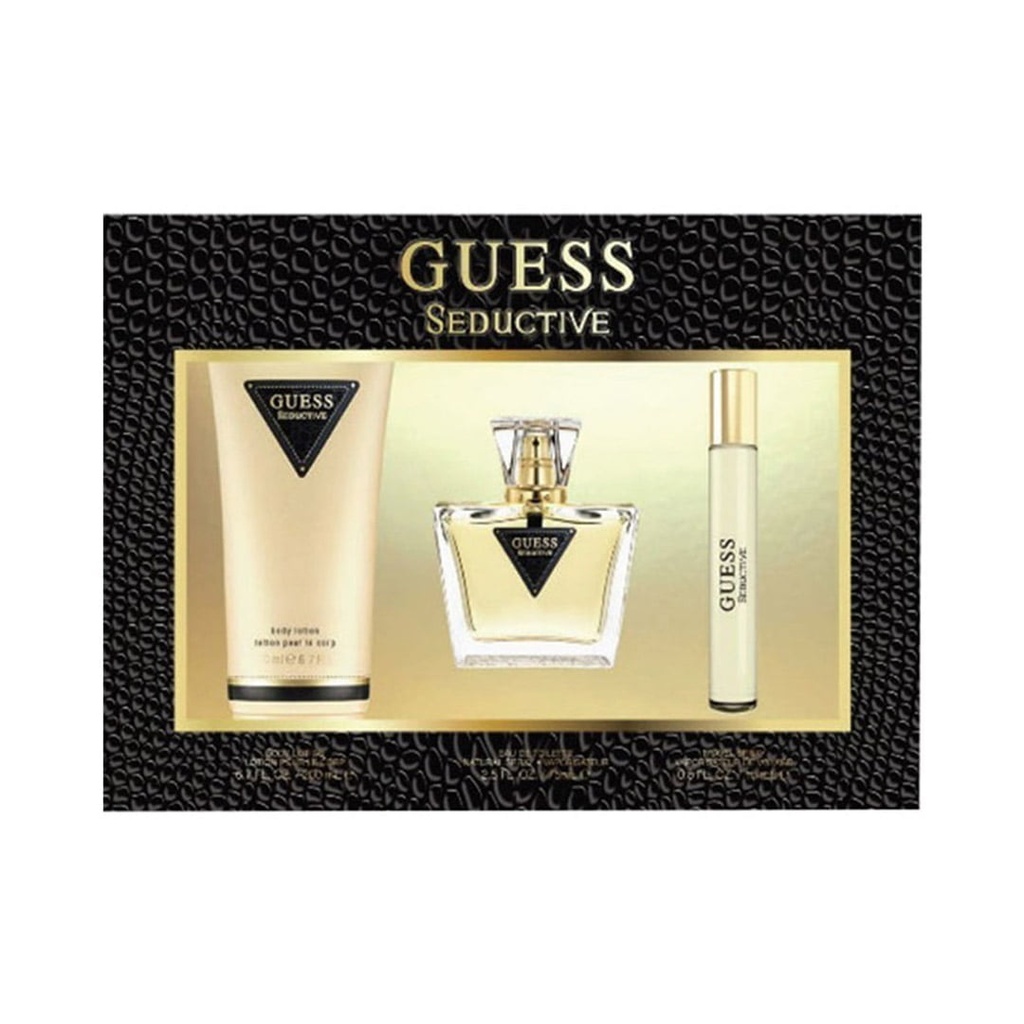 Guess Seductive W Edt 75ml+15ml+100ml BL Set