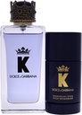 D&amp;G K Edt 100ml+75G Deo Stick Travel Set