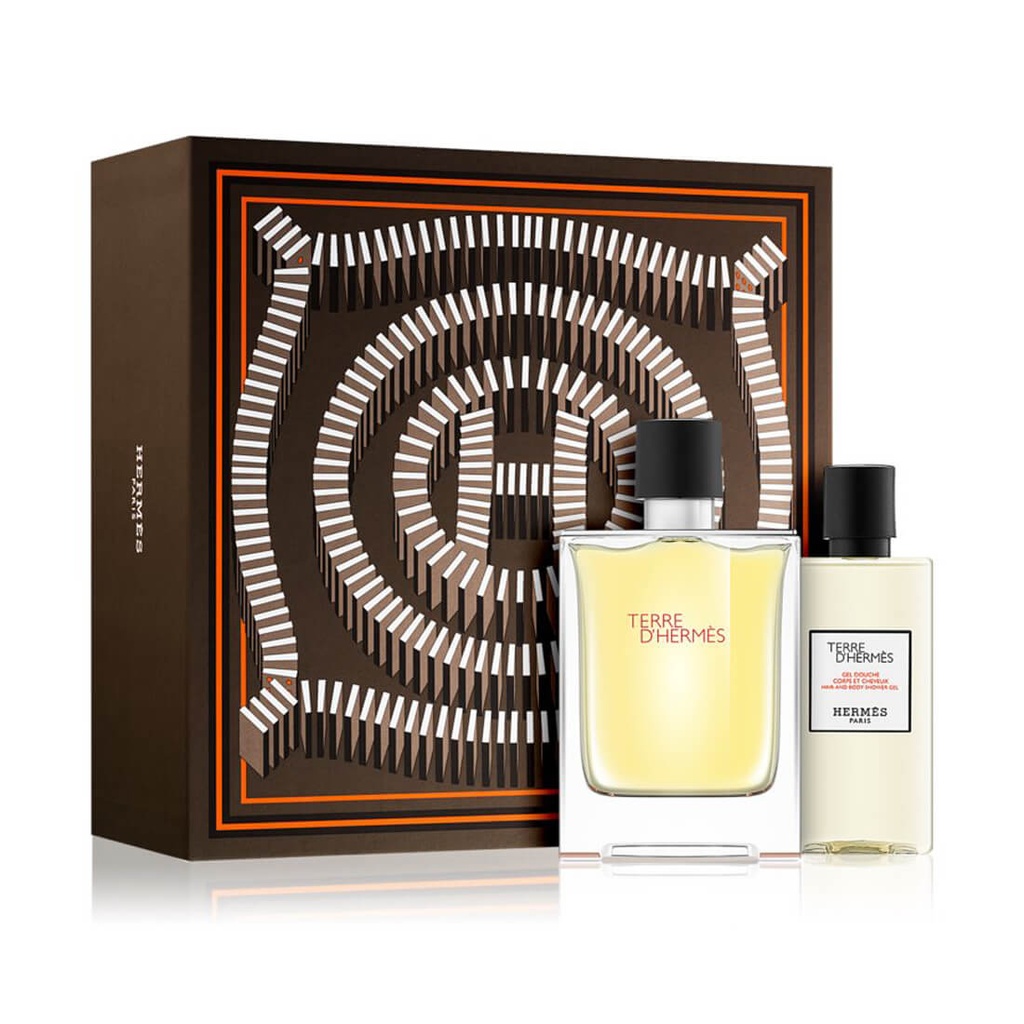 Terre D'hermes Edt 100ml+80SG Travel Set