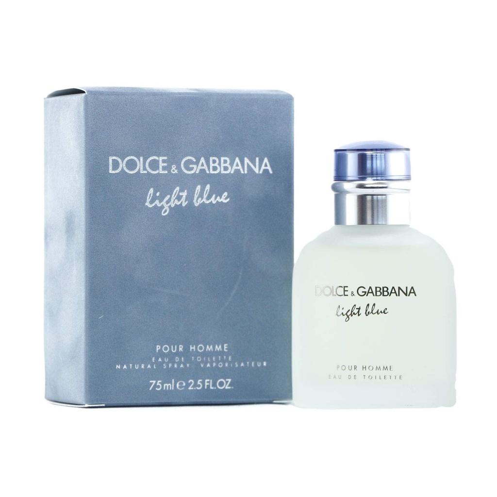 D&amp;G Light Blue M Edt 75ml Spy