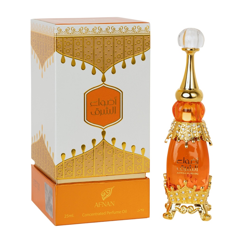 Afnan Adwaa Al Sharq Unisex Concentrated Perfume Oil 25ml