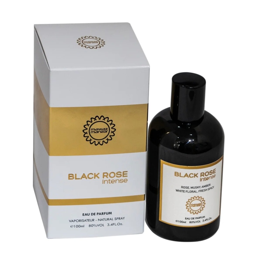 Mawaz Black Rose Intense Unisex Edp 100ml Spy