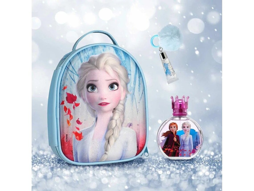 Disney Frozen Edt 100ml+Key Ring 7ml LG+ Zip Case Set