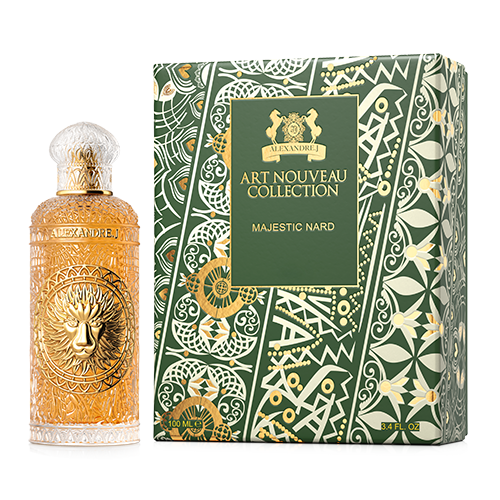 Alexandre-J Art Nouveau Collection  Harrords Majestic Nard Perfume Unisex Edp 100ml mawaz perfume