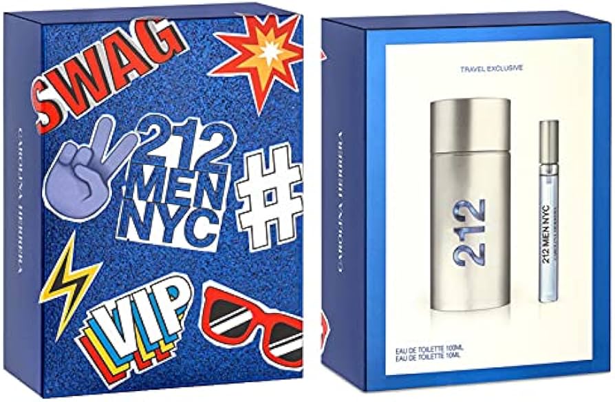 CH 212 M Edt 100ml+10ml Travel Set