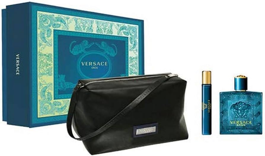 Versace Eros M Edt 100ml+10ml+Pouch Set