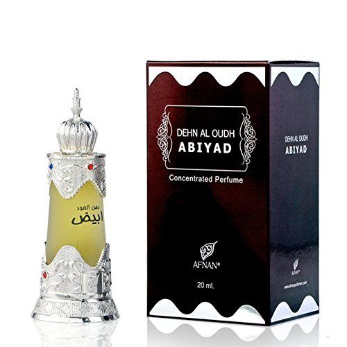 Afnan Dehn Al Oudh Abiyad Unisex Concentrated Perfume Oil 20ml