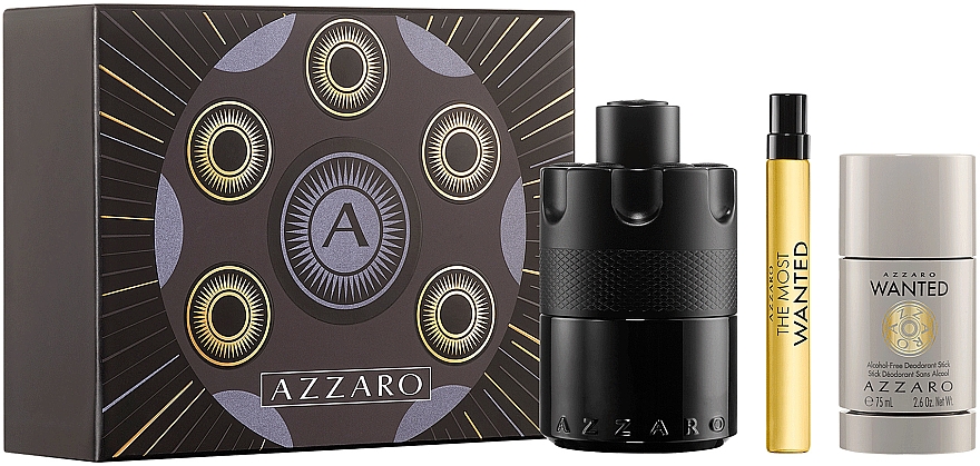 Azzaro Most Wanted Int Edp 100ml +10ml+75ml HBS Set