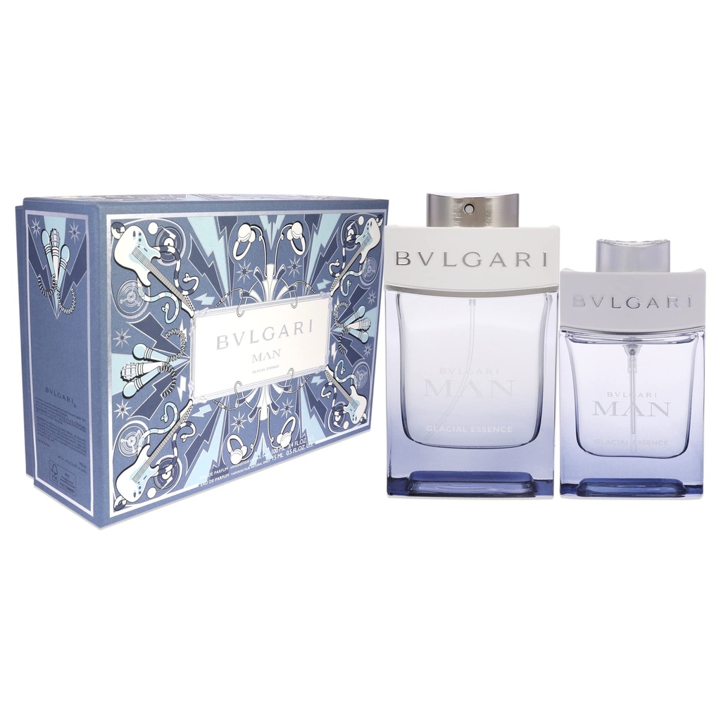 Bvlgari Man Glacial Essence Edp 100ml+15ml Set