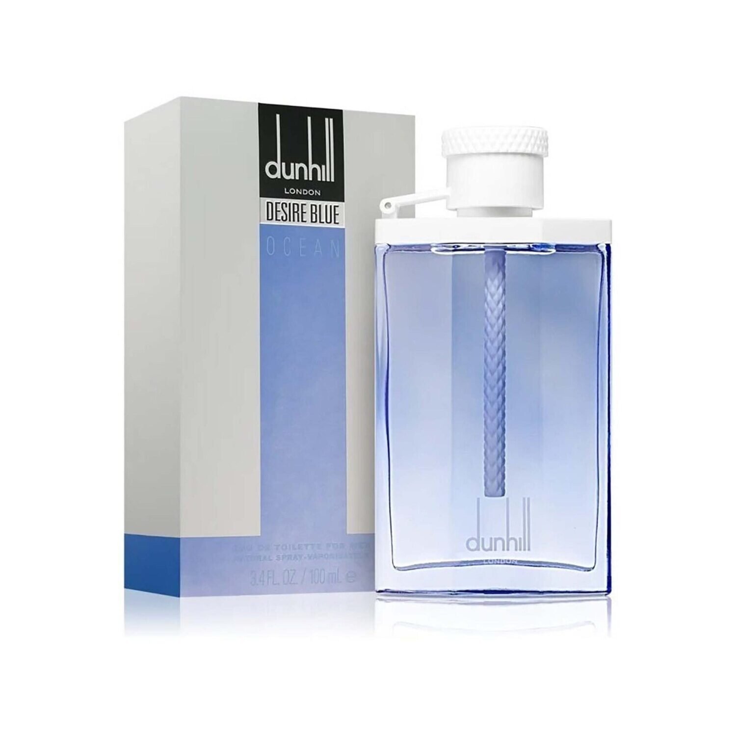 Exclusive Dunhill Desire Blue Ocean Eau De Toilette 100ml for Men | Fresh Woody Aquatic Fragrance - Image 3