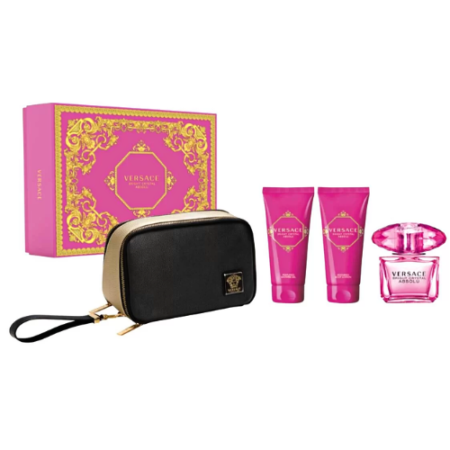 Versace Bright Crystal Absolu Edp 4 Pieces Giftset