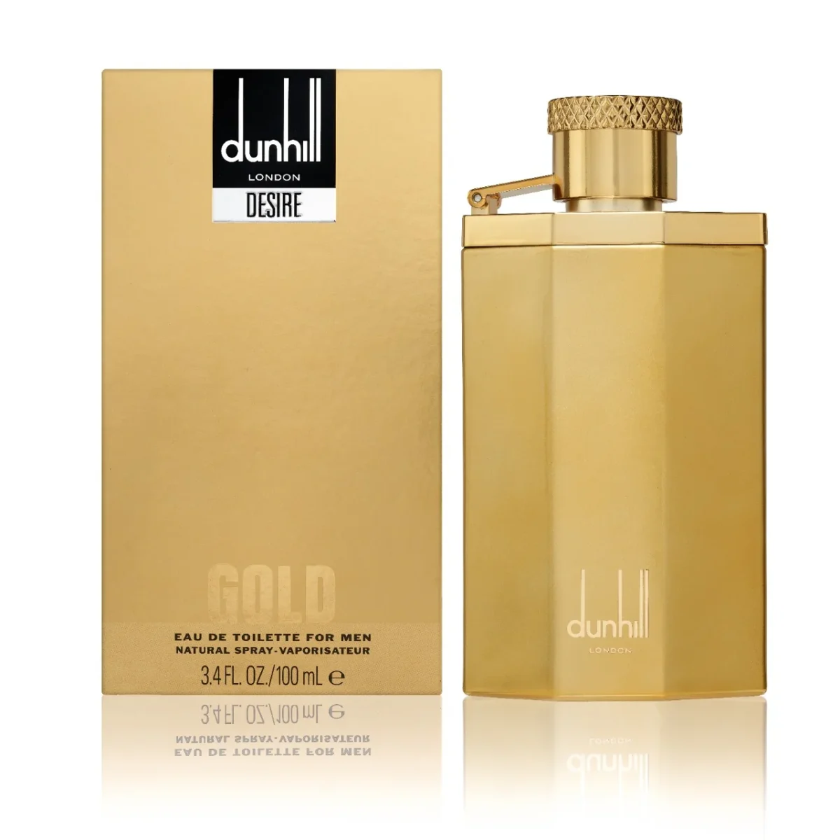 Exclusive Dunhill Desire Gold Eau De Toilette 100ml for Men | Luxury Woody Floral Fragrance - Image 3