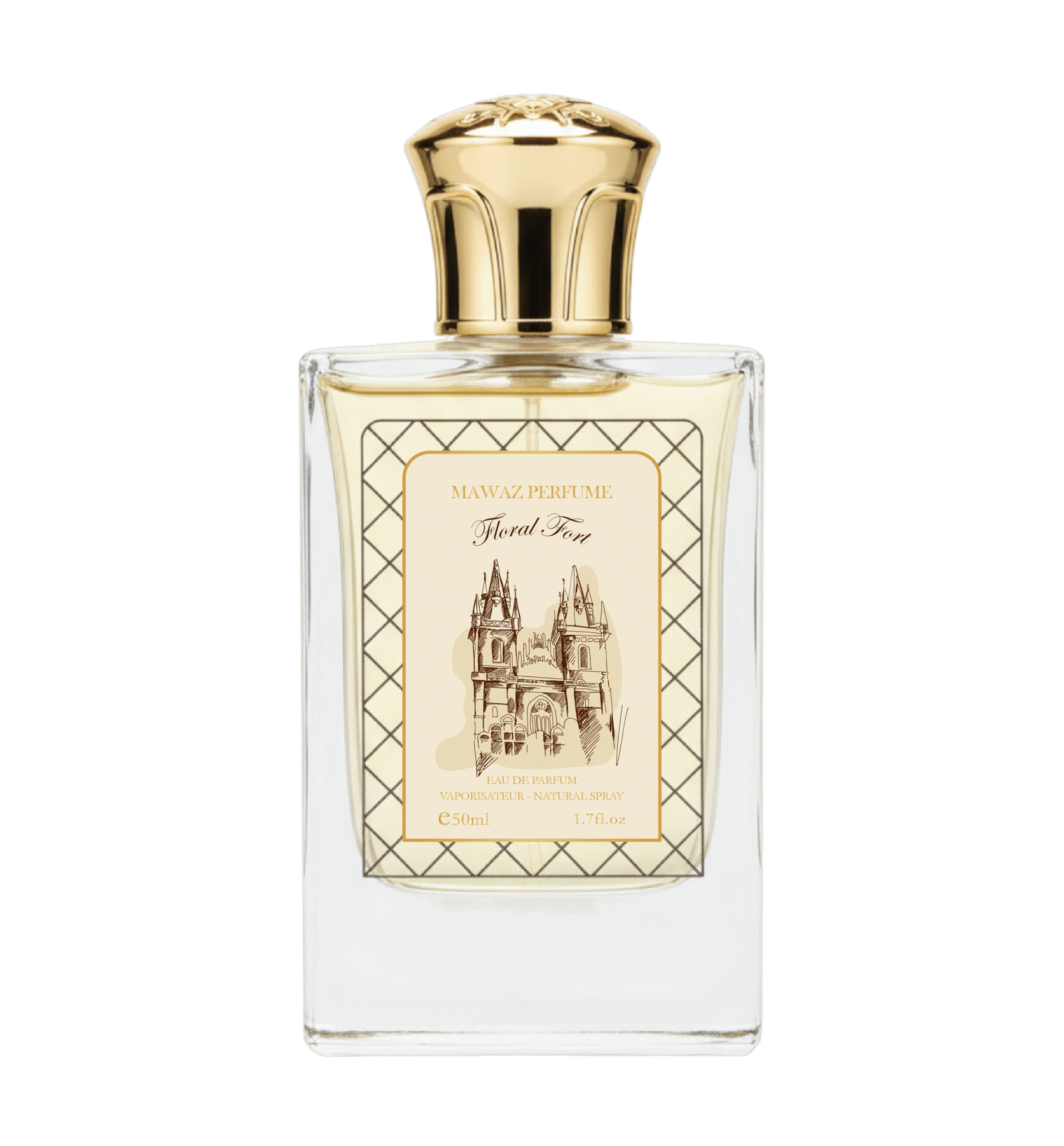 Floral Fort Front-01 Mawaz Floral Fort Eau de Parfum 50ml