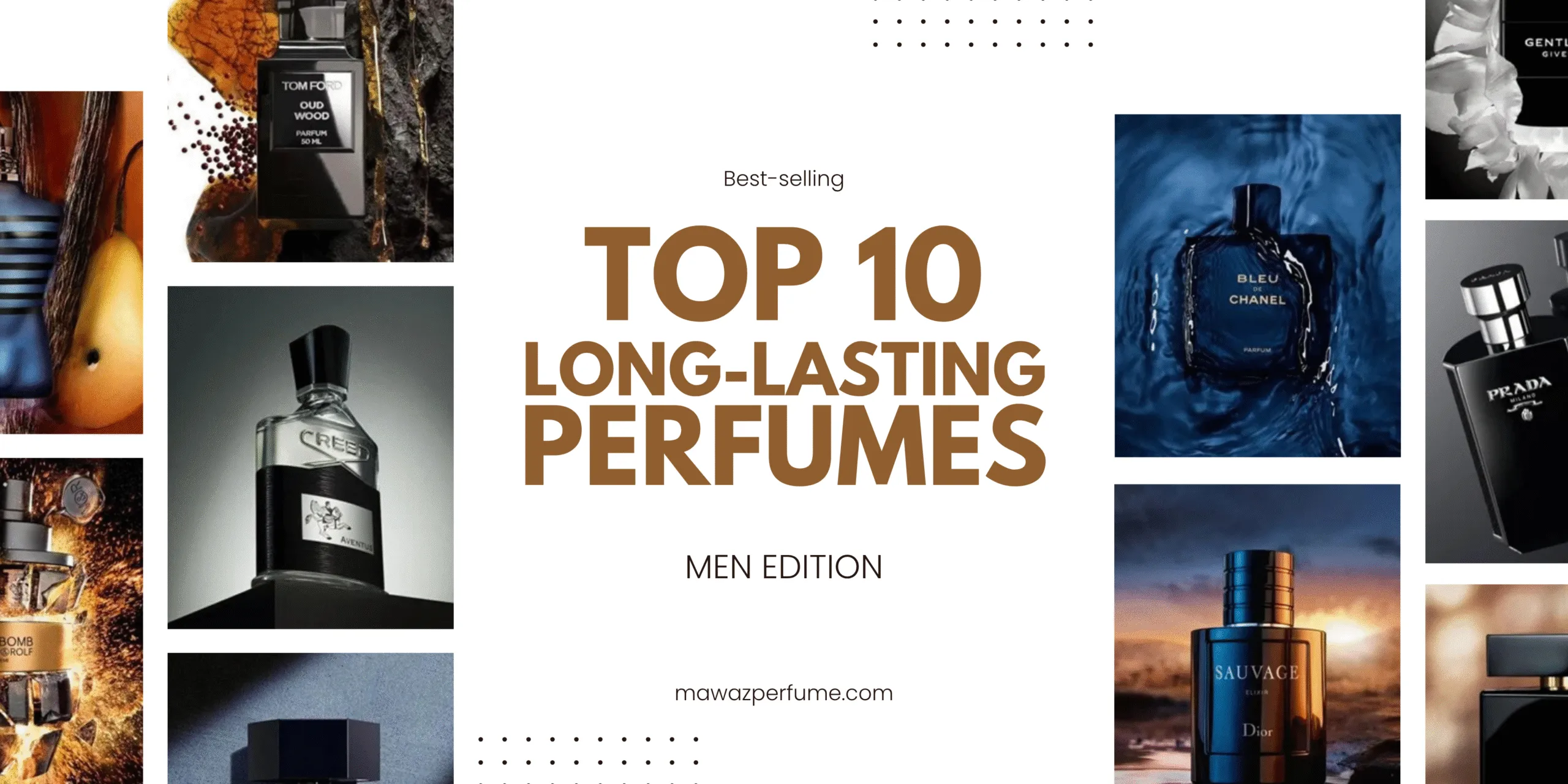 TOP 10 LONG LASTING PERFUMES FOR MEN