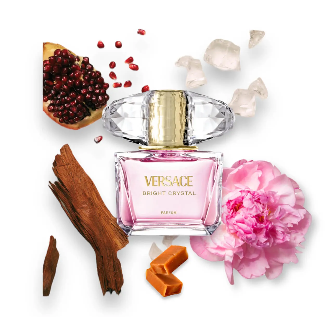 Exclusive Versace Bright Crystal 50ml Parfum For Women - Image 3