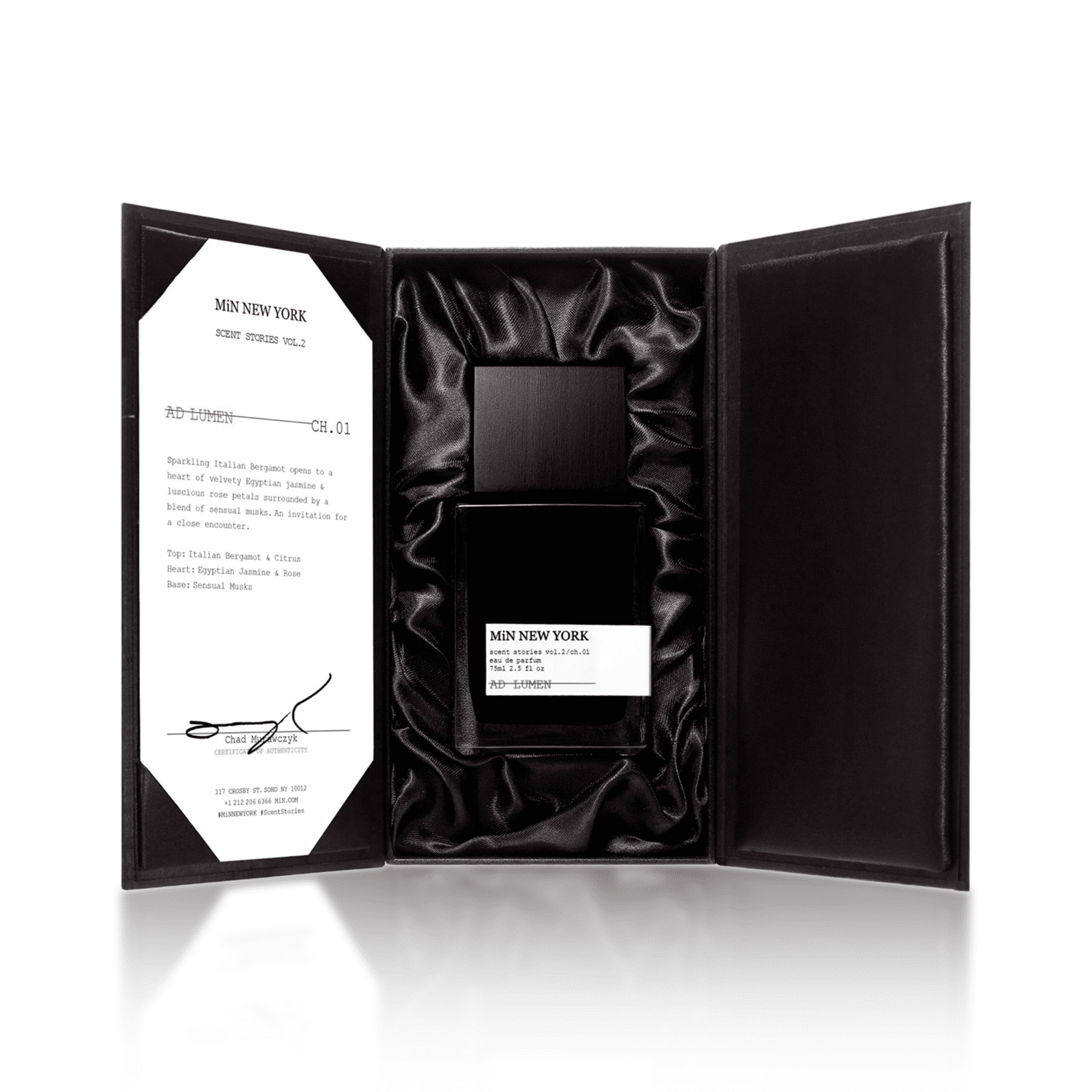 MiN New York Ad Lumen Eau de Parfum 75ml – Citrus Aromatic Niche Perfume for Women & Men | Fresh, Radiant & Luxurious - Image 2