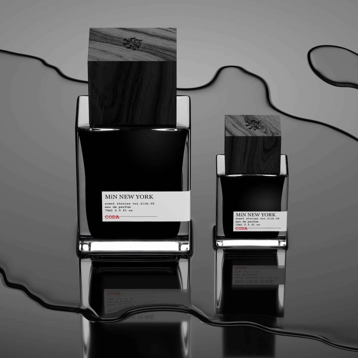 MiN New York Coda Eau de Parfum 75ml – Luxury Niche Woody Aromatic Unisex Fragrance - Image 3