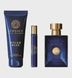Versace Pour Homme Dylan Blue Gift Set EDT 100ml + 10ml + Shower Gel – Luxury Masculine Fragrance for Men - Image 2