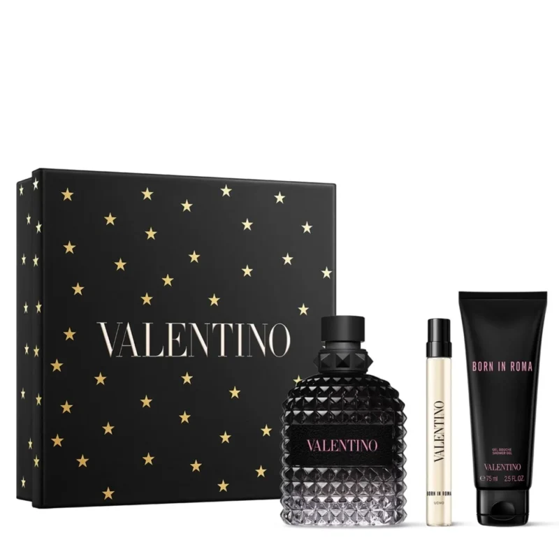Valentino Uomo Born In Roma EDT 3 Pieces Gift Set