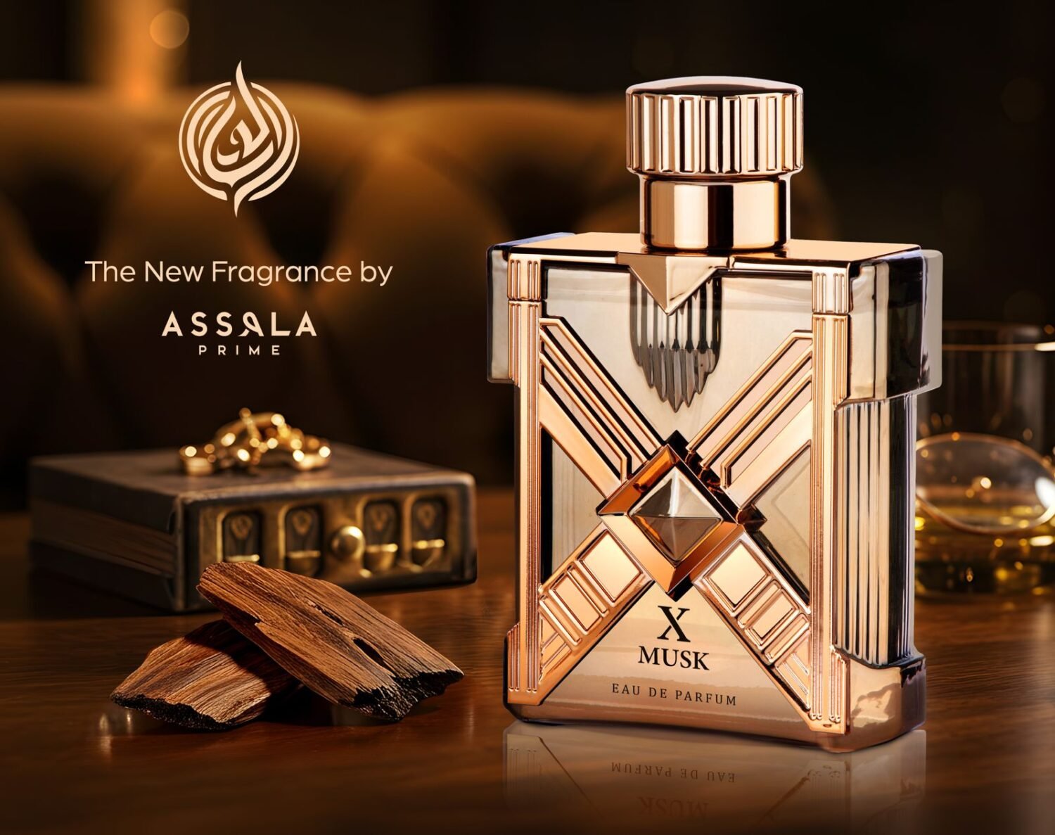 Assala Prime X Musk EDP 100ml | Luxury Oriental Gourmand Fragrance For Men & Women - Image 2
