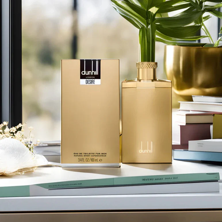 Exclusive Dunhill Desire Gold Eau De Toilette 100ml for Men | Luxury Woody Floral Fragrance - Image 4