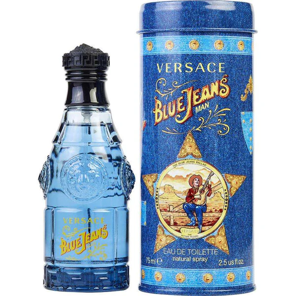 Exclusive Versace Blue Jeans Edt 75ml For Men - Image 2