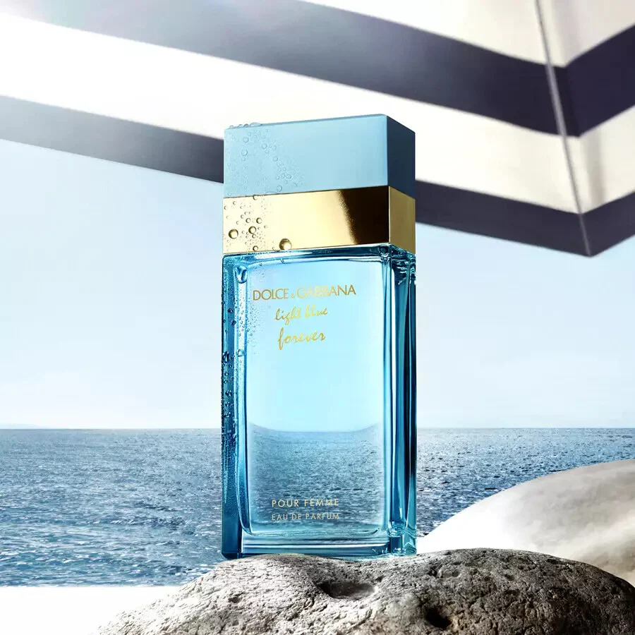 Exclusive Dolce & Gabbana Light Blue Forever EDP 100ml for Women | Fresh Citrus Floral Perfume - Image 4