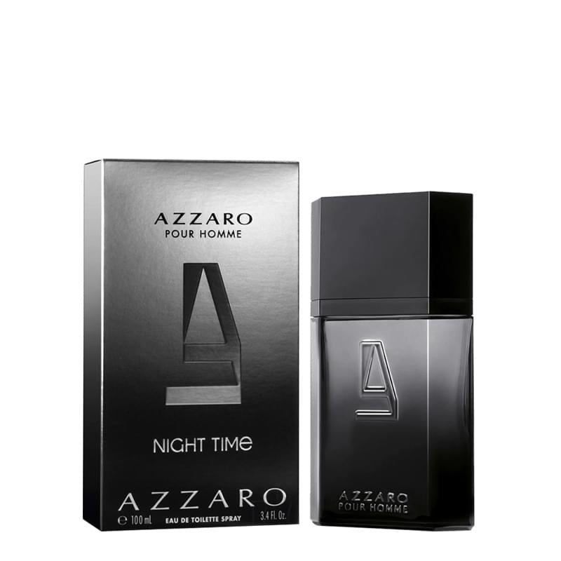 Exclusive Azzaro Night Time Pour Homme 100ML EDT For Men - Image 2
