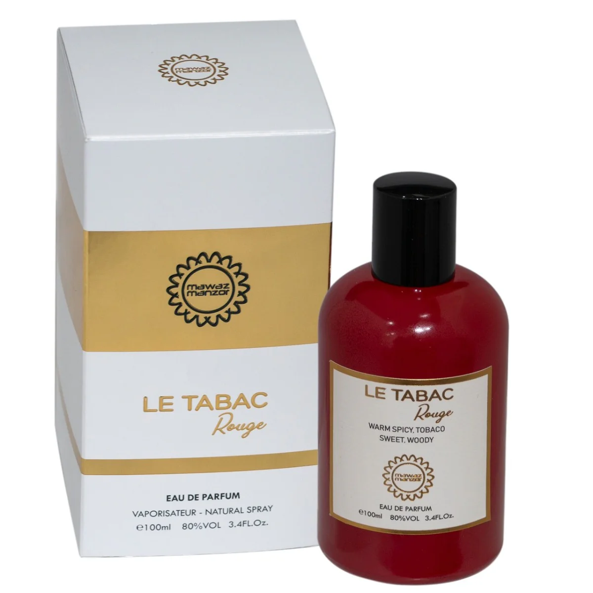 Exclusive Mawaz Le Tabac Rouge EDP 100ml For Men And Women - Image 2