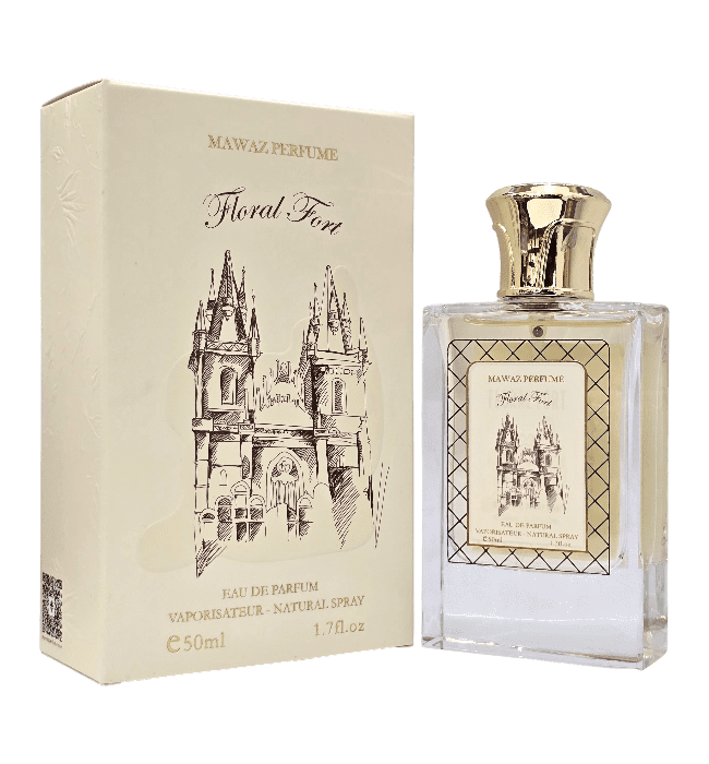 Mawaz Floral Fort Eau de Parfum 50ml | Unique Fresh Unisex Floral Musk Perfume - Image 3