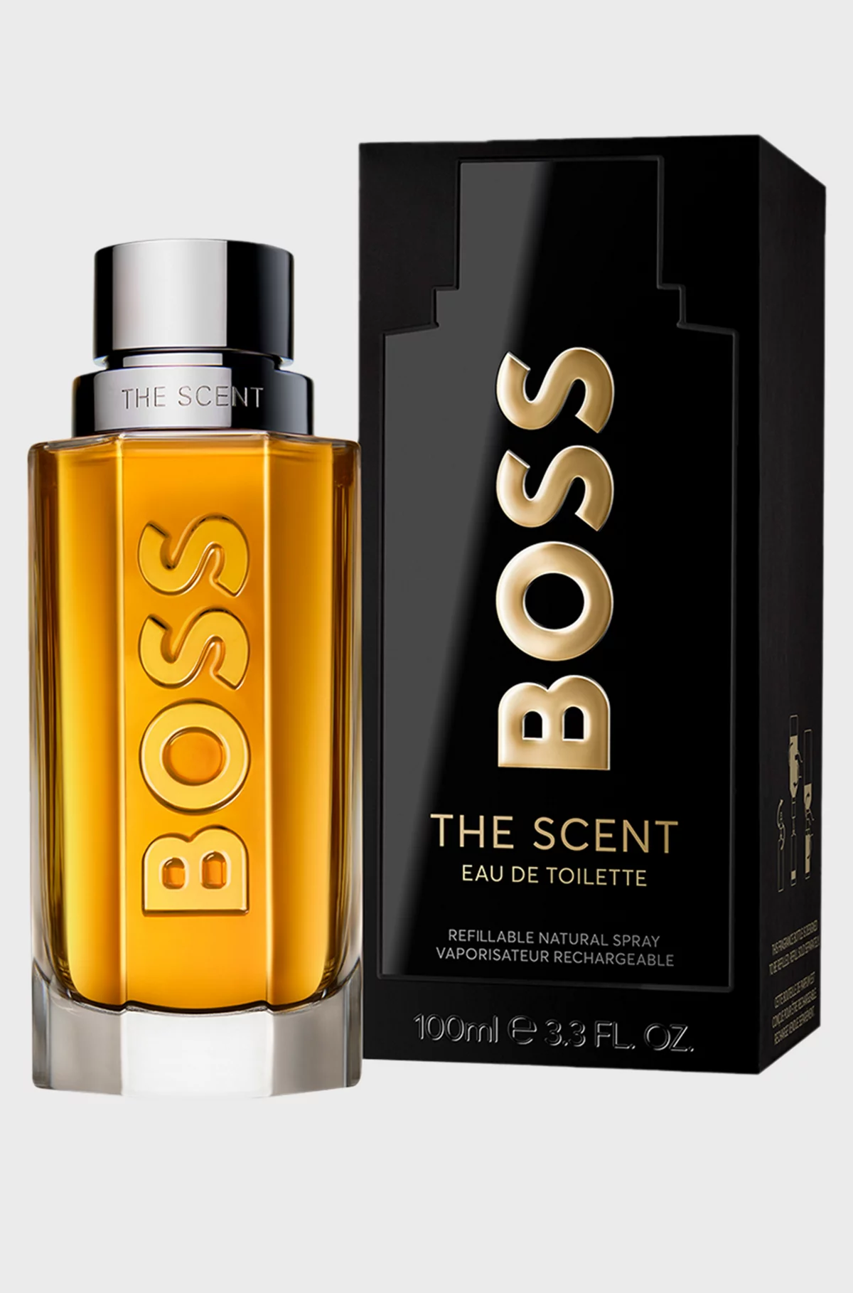 Exclusive Hugo Boss The Scent EDT 100ml For Men - Refillable - Image 2