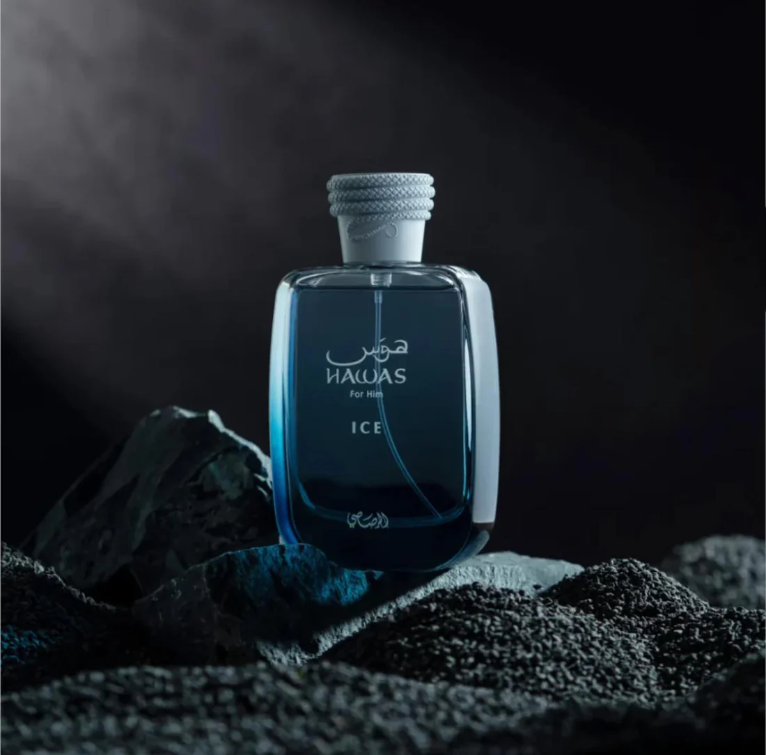 Exclusive Rasasi Hawas Ice Eau de Parfum 100ml | Fresh Aquatic Fragrance for Men - Image 3