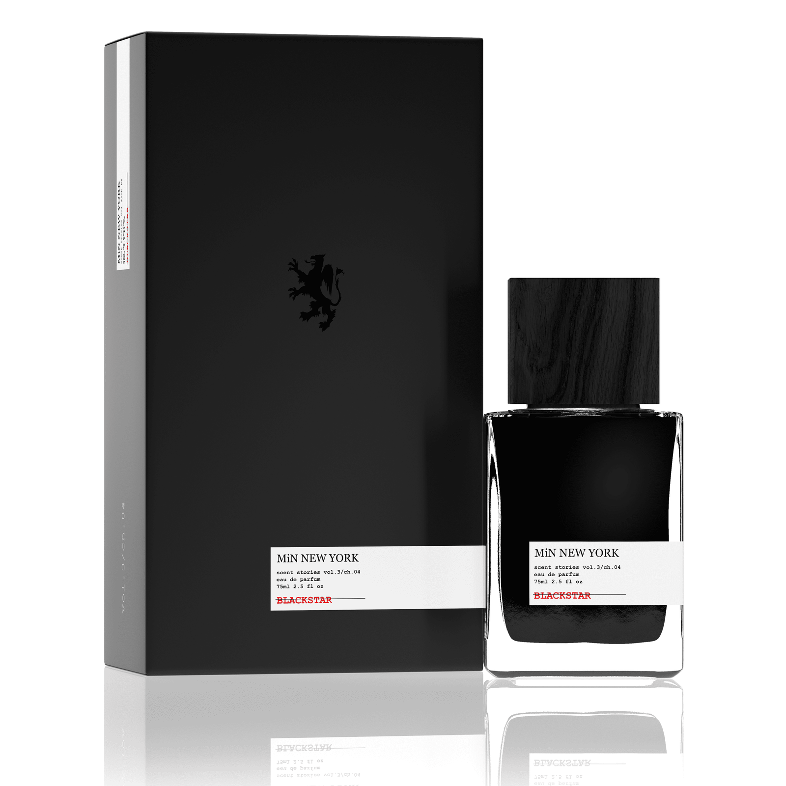 MiN New York Blackstar Eau de Parfum 75ml – Niche Unisex Leather Fragrance with Smoky Chypre Elegance - Image 2