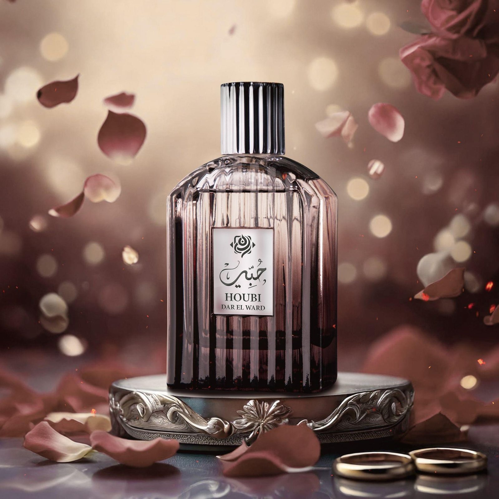 Dar El Ward Houbi EDP 100ml | Luxury Woody Spicy Amber Fragrance For Men & Women - Image 3