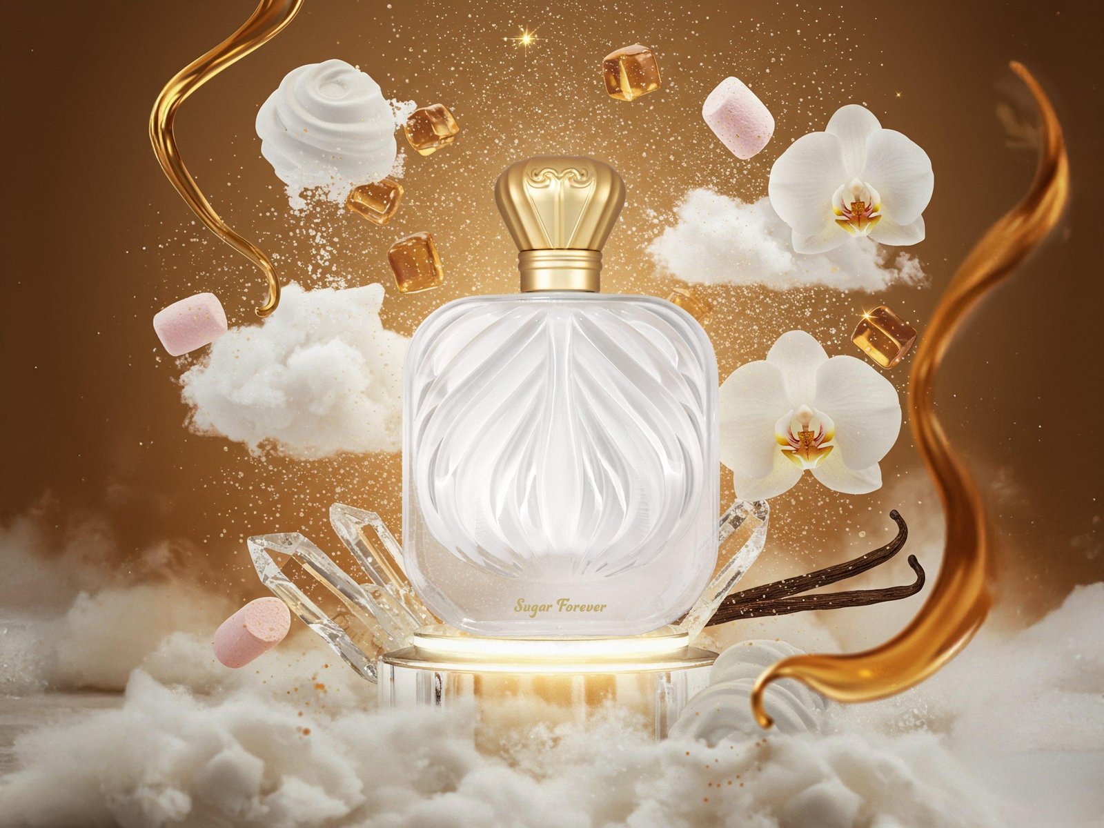 Assala Prime Sugar Forever EDP 100ml | Luxury Sweet Gourmand Vanilla Fragrance For Women - Image 2